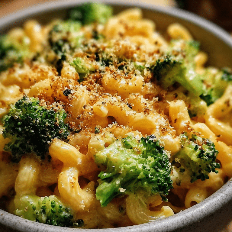 Broccoli Cheddar Pasta