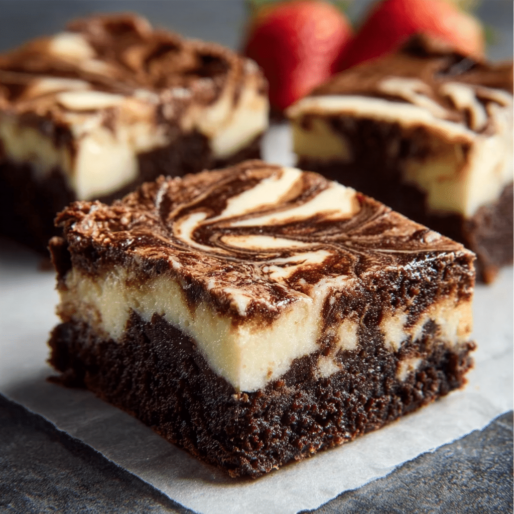 Cheesecake Brownie Bars