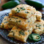 Cheesy Jalapeño Shortbread