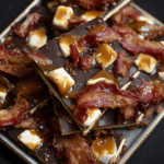 Chocolate Caramel Marshmallow Whiskey & Bacon Bark
