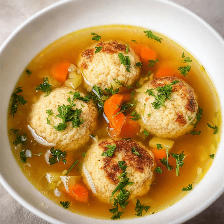 Matzo Ball Soup