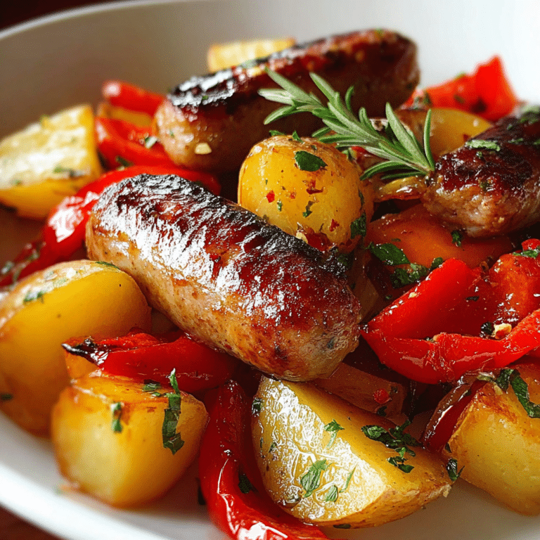 Sausage, Peppers and Potatoes