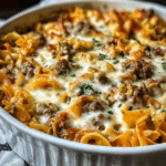 Sour Cream Beef Noodle Casserole