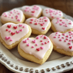 Valentine Frosted Lemon Cookies