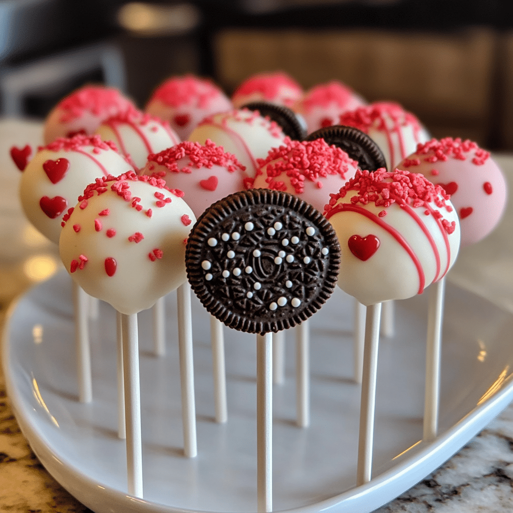 Valentine’s Day Oreo Pops Recipe