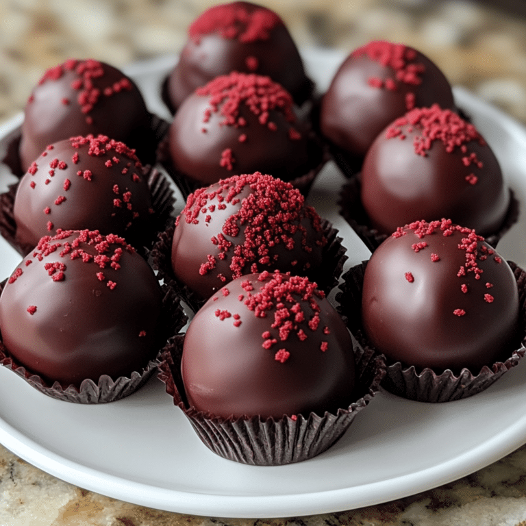 Valentine’s Day Red Velvet Truffles