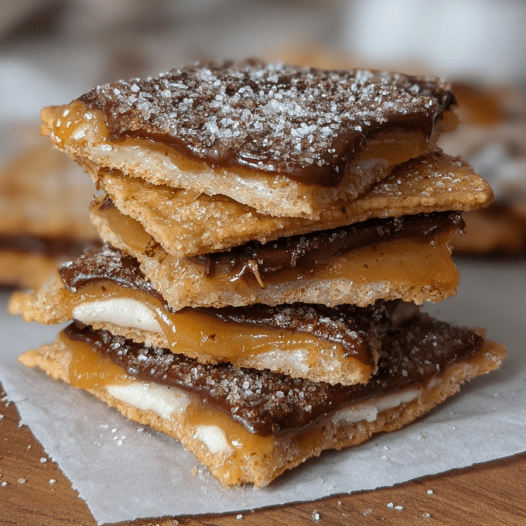 Easy Churro Saltine Toffee Bars