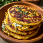 Venezuelan Sweet Corn Cachapas