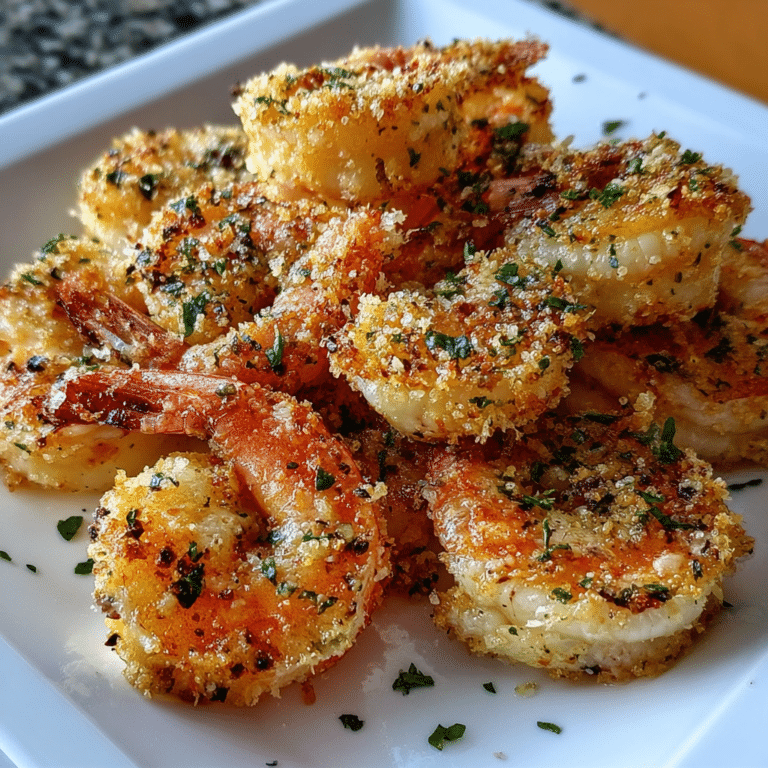 Air Fryer Garlic Parmesan Shrimp