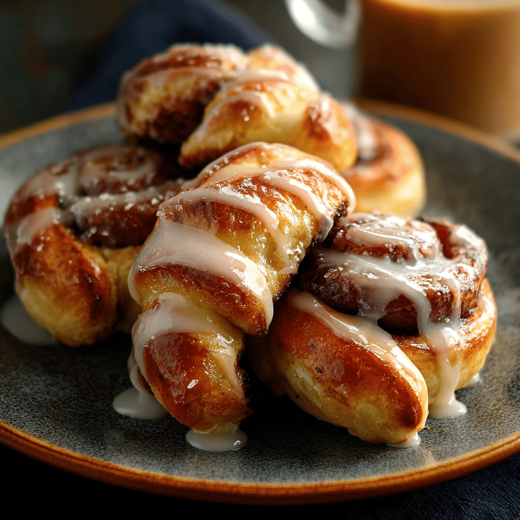 Breakfast Pigs in Cinnamon Rolls