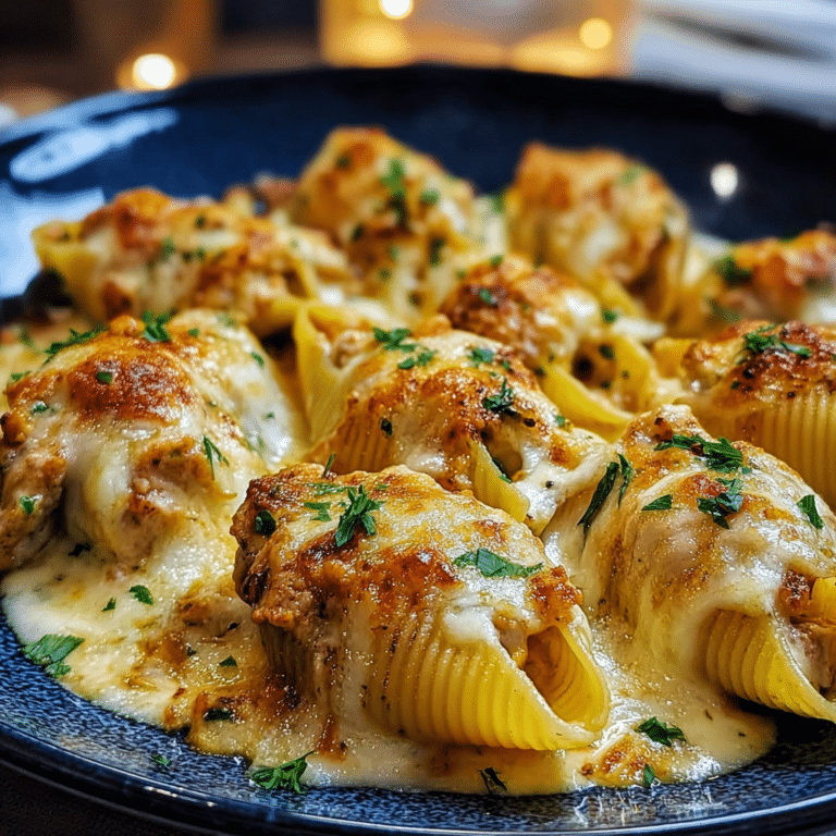 Cheesy Chicken Shells