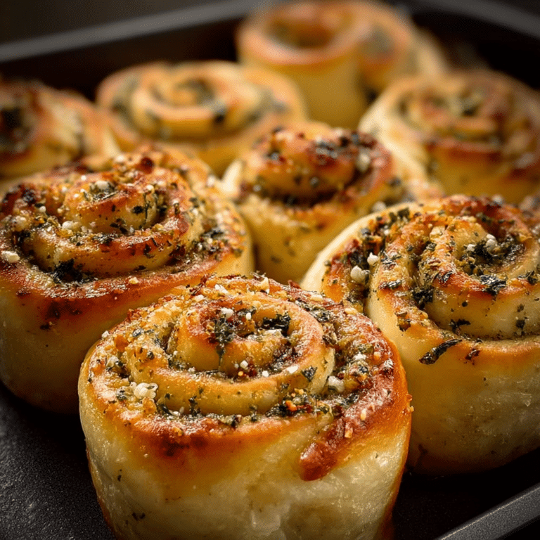 Herb & Garlic Swirl Rolls