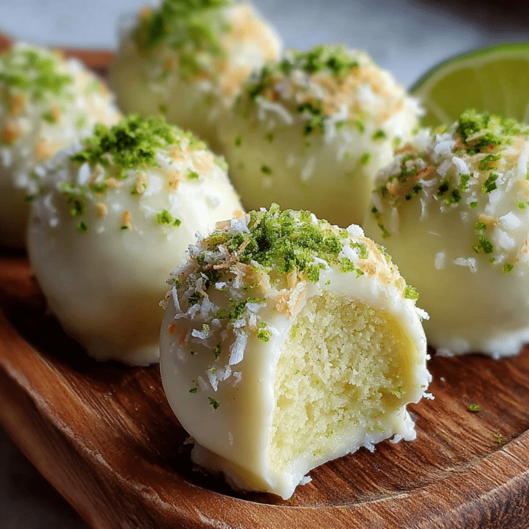 Key Lime Pie Truffles