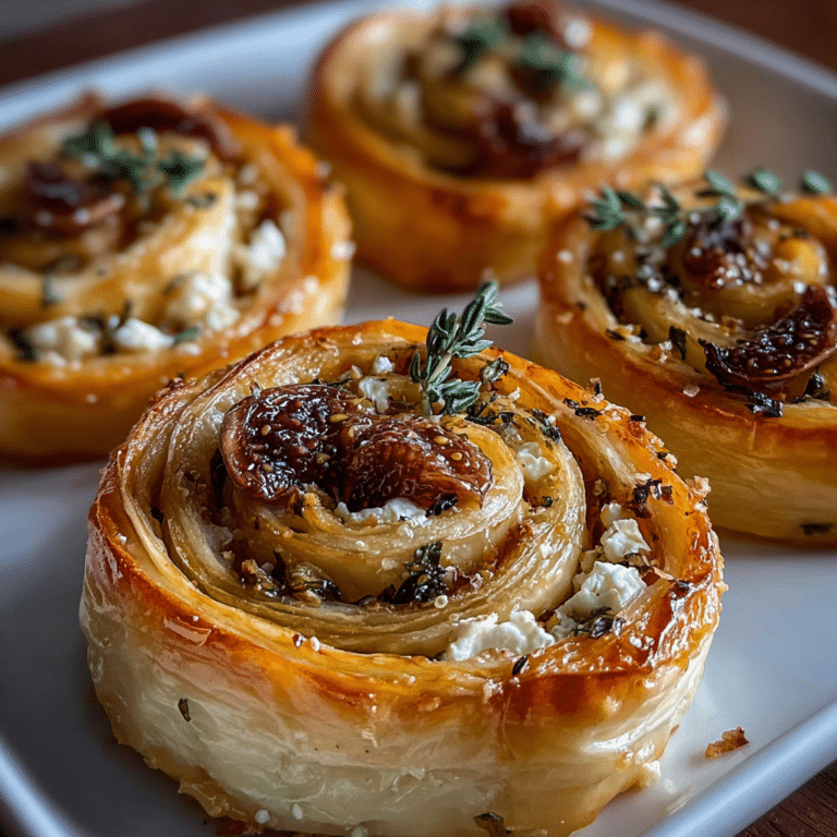 Simple Fig and Goat Cheese Pinwheels