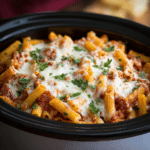 Slow Cooker Baked Ziti