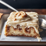 Cinnamon Roll Poke Cake