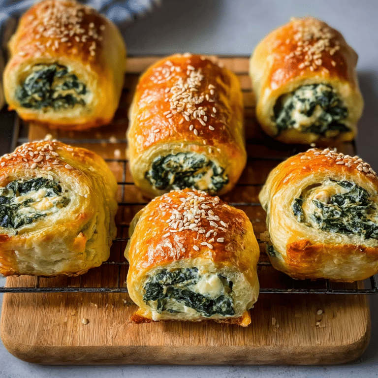 Delicious Spinach and Ricotta Rolls Recipe
