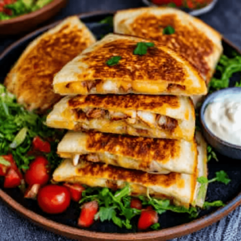 Easy Mini Chicken Quesadillas Recipe