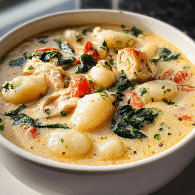 Gnocchi Soup