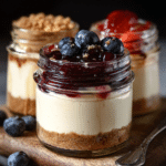 High-Protein Cheesecake Jars