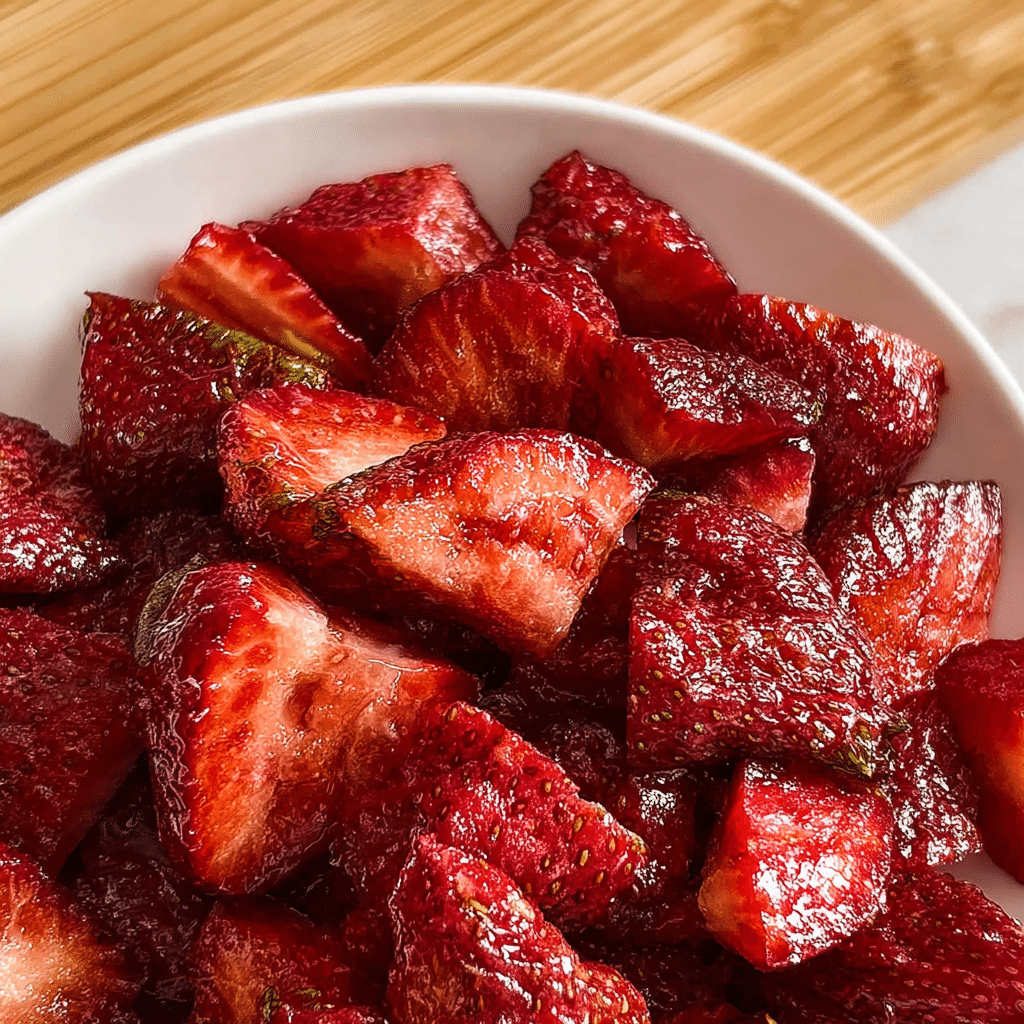 Homemade Air Fryer Strawberries