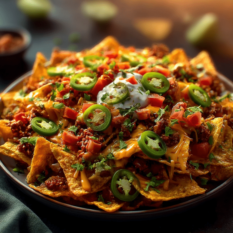 Loaded Nachos Plate