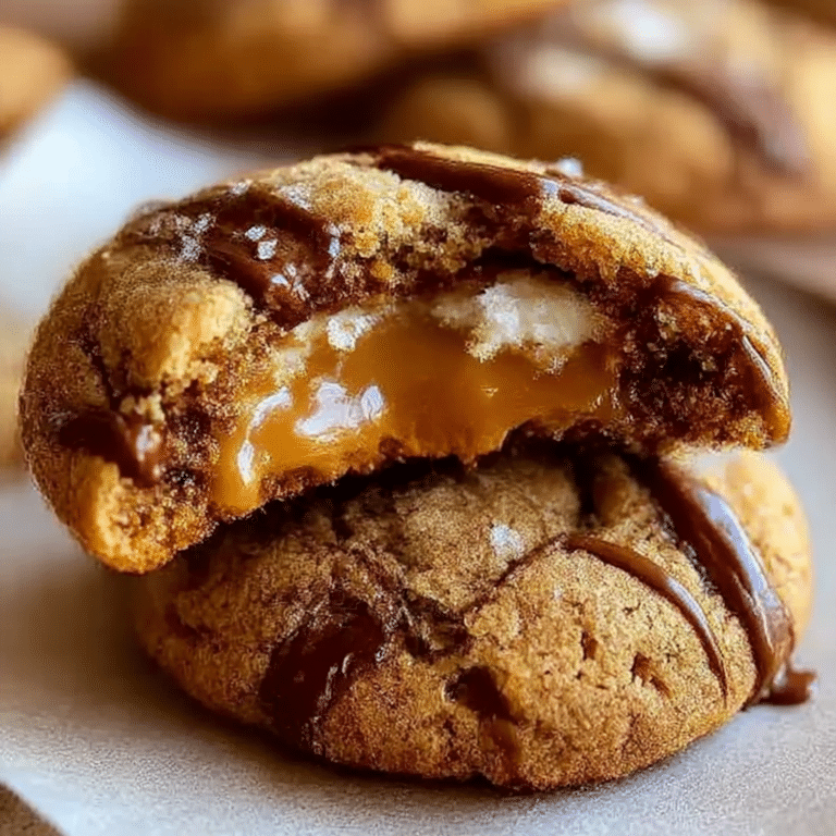 Stuffed Biscoff Butter Lava Cookies