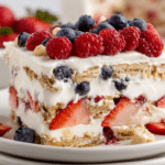 Berry Icebox Cake with Vanilla Layers