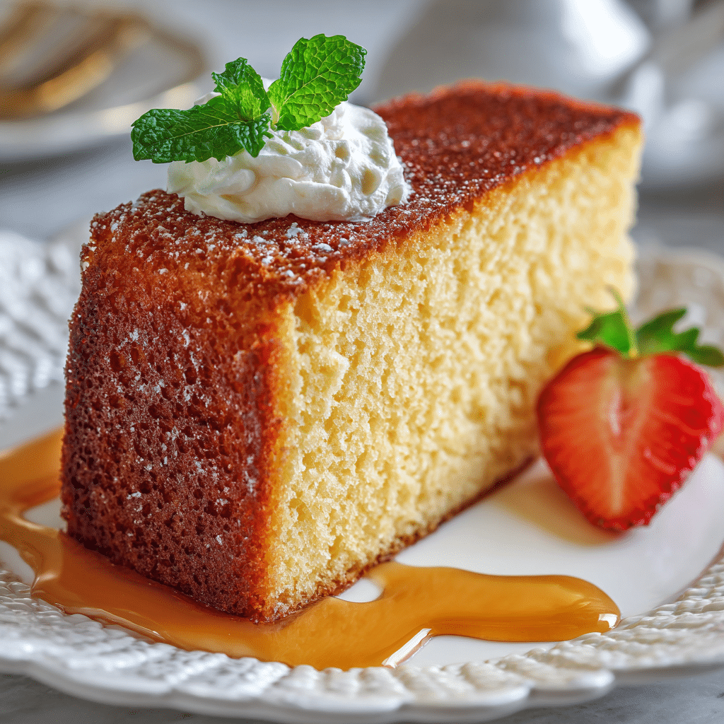 Condensed Milk Cake