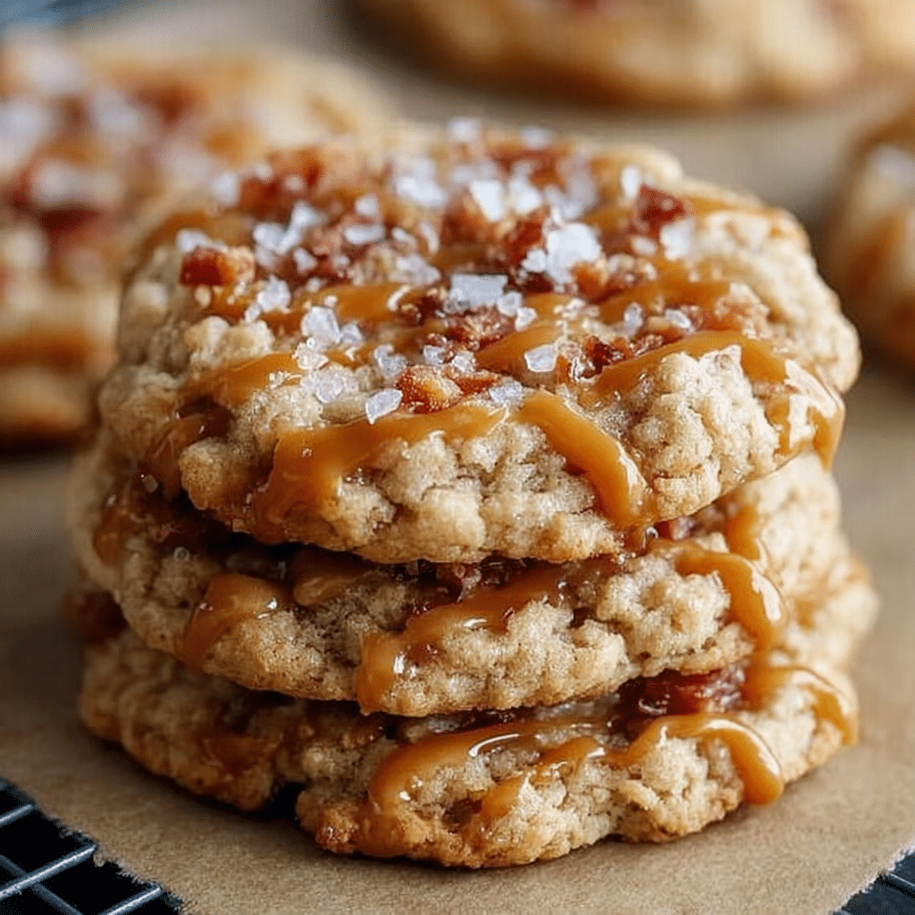 Bake Salted Caramel Cookies